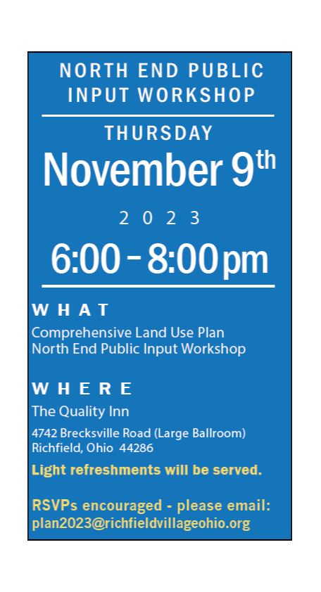 11-09-23 Workshop North End Study