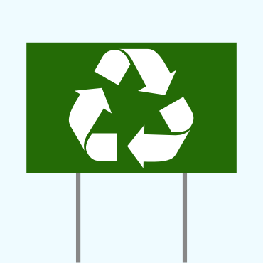Recycle Campaign Signs